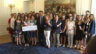 Les meilleurs bacheliers de France à lhonneur [upl. by Ashlin871]