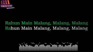 Malang title track KaraokeClean amp full Audio Aditya Roy Kapur Disha Patani Anil K Kunal K [upl. by Lomasi847]