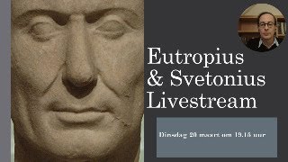 Live stream Eutropius en Suetonius voor klas 4 [upl. by Pontone574]