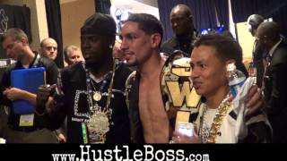 An emotional Danny Garcia and his team celebrate after the Matthysse win Exclusive [upl. by Martinson]