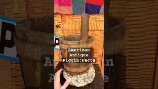 Antique Piggins Rustic Tools with Rich History and Charm primitive bucket facts [upl. by Anirrok]