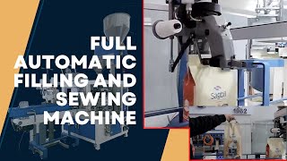 Sagbil Full Automatic Filling and Packaging Machine with Sewing [upl. by Esina]