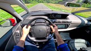 2018 Citroen C4 Picasso II 16  165 HP POV Test Drive 4K  0100 Acceleration [upl. by Ericha]