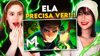 REACT Ben 10 Ben 10 Força Alienígena  ØMNITRIX  M4rkim  CR Reacts [upl. by Kcitrap131]