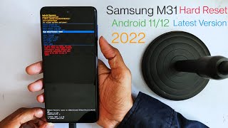 Samsung M31 Hard reset Android 1112 New Security  Pattern Unlock 2022 By How2Fixit [upl. by Barbabas817]