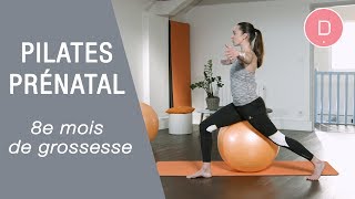 Pilates Prénatal –8ème mois de grossesse [upl. by Terzas837]