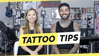 10 Tips Before You Get Your First Tattoo With Tattoo Artist Romeo Lacoste [upl. by Kilby]