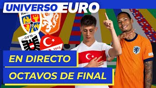 EUROCOPA EN VIVO  RUMANIA vs PAÍSES BAJOS y AUSTRIA vs TURQUÍA I Universo Euro 19 [upl. by Roderich]