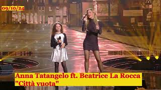 091024  Anna Tatangelo ft Beatrice La Rocca quotCittà vuotaquot [upl. by Jarred]