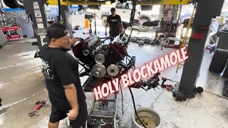 Mustang Engine Rebuild to SEMA  Engine Removal  Episode 2 [upl. by Thorvald]