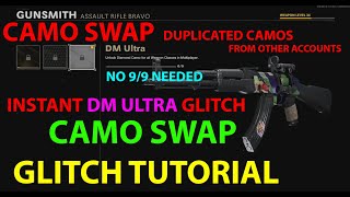 COLDWAR GLITCH CAMO SWAP GLITCH V2 INSTANT DM ULTRA GLITCH HOW TO CAMO SWAP IN BOCW BLUEPRINT SWAP [upl. by Eirroc]