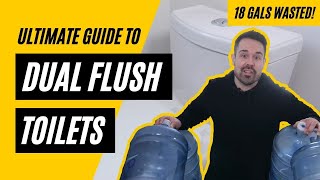 Dual Flush Toilets Ultimate Guide and Comparison to Low Flow Toilets [upl. by Ahsiken809]