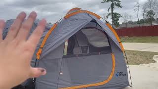 JOYTUTUS SUV Camping Tent Ourdoor SUV Tent with Double Door Design Review [upl. by Korman568]