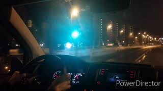 Miles Carsharing Berlin  VW T6 POV drive Berlin night [upl. by Andrea377]