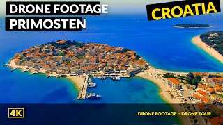 Primosten Croatia Drone footage [upl. by Hadnama]