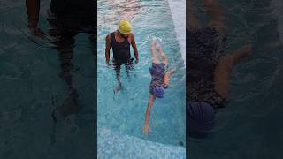 Freestyle swimming leg kick swimmingpool swimming resort pool [upl. by Arreis363]