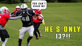 🎖🏈Top 13 Year Old RB in the COUNTRY  Journey Scott Highlights💪🏾 [upl. by Trauts]