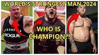 The Worlds Strongest Man 2024 Champion Is Crowned [upl. by Odlonyer]