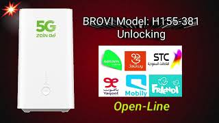 HOW TO UNLOCK BROVI ZAIN 5G CPE 5 H155381 [upl. by Ute]