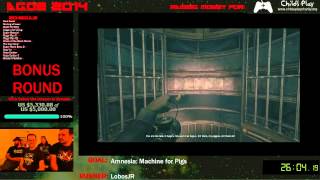 AGDE 2014  Bonus Round Amnesia A Machine for Pigs [upl. by Pia]