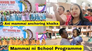 Mammai ni school oh Annual Day Programme  Ani mammai anchoring khaika 😘☺🤗 [upl. by Je60]