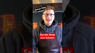 DAS GEHEIMNIS VOM METZGER Secreto Steak vom Schwein metzger shortsmitmarietta kochen [upl. by Ailaro]