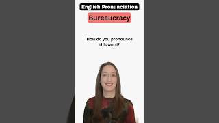 How to pronounce BUREAUCRACY [upl. by Alrep]