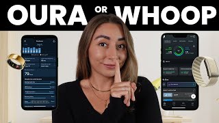 Whoop vs Oura Ring Which One Should You Buy in 2025 Comparing price sleep fitness trackers [upl. by Budding]