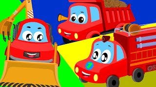 Truck Song  Little Red Car Shows For Toddlers  Cartoon Video For Children by Kids Channel [upl. by Siderf]