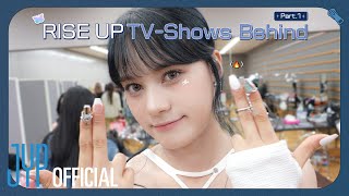 NiziU 「RISE UP」 TV SHOWS Behind Part1 [upl. by Cruz247]