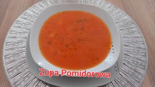 Zupa pomidorowa  Jak zrobić zupę pomidorową  Pyszna zupa pomidorowa  Zupa pomidorowa z ryżem [upl. by Atiuqer]