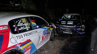 Rallye des cevennes 2023  Day 1  Crash amp Mistakes [upl. by Merton]