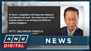 Panelo Vice President Duterte a huge loss for Marcos Cabinet  ANC [upl. by Whorton31]