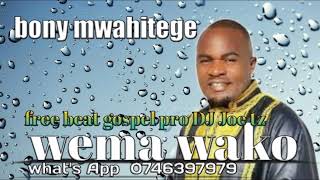 bony mwaitege free beat downoad WEMA WAKO pro dj joe tz [upl. by Sheehan934]