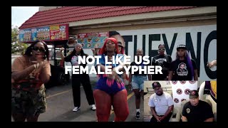 Kendrick Lamar quotNot Like Usquot Female Cypher by MBDCypherHouse Reaction w guest MAD DRE [upl. by Weirick]