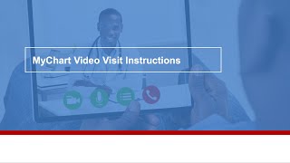 MyChart video visit instructions [upl. by Calondra]
