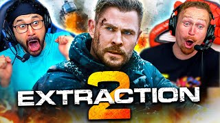 EXTRACTION 2 MOVIE REACTION Chris Hemsworth  Netflix  First Time Watching [upl. by Nodnarg]