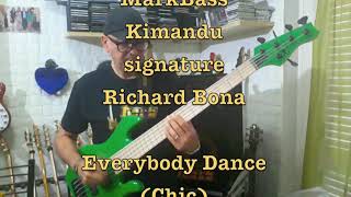 MarkBass Kimandu signRichard Bona Everybody Dance Chic by Enzo Cascella [upl. by Aonian]