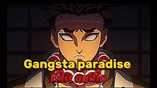 Gangsta paradise 😎 edit audio 🎵 [upl. by Placidia]