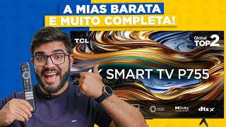 TCL P755 é a Melhor Smart TV da categoria 120Hz muita tecnologia e preço baixo análise [upl. by Anyg]