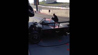 Wayne Taylor Racing practice pit stop HD [upl. by Ahseki]