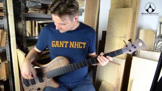 Adamovic Concept Basses quotThe Hollowquot [upl. by Daryn]