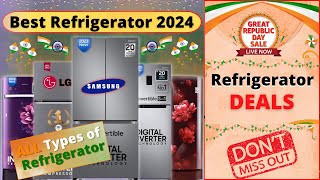 Republic Day Sale Refrigerator Deals🔥 Best Refrigerator 2024  Great Republic Day Sale [upl. by Sherwynd]