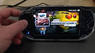 Ps vita Henkaku Enso play PSP games [upl. by Nnylyam]