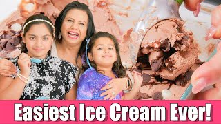 Fastest Most Delicious Chocolate Nutella Ice Cream Recipe in Urdu Hindi  RKK [upl. by Grekin]