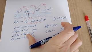 Převody jednotek objemu [upl. by Ellecrad]