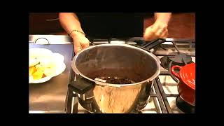 Cooking Black Beans for a Macrobiotic Meal [upl. by Birmingham489]