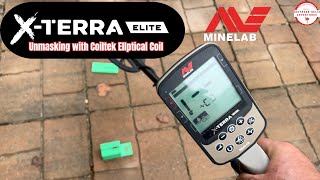 Minelab Xterra Elite Coiltek Elliptical Coil Test  How does This Coil Do Unmasking [upl. by Ellison]