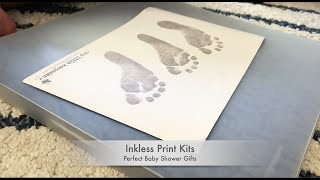 Inkless Print Kit for baby hand and footprints [upl. by Finnegan]