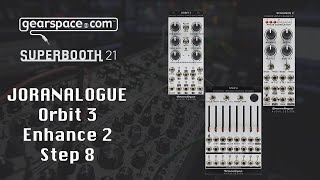 Joranalogue New Eurorack Modules  Gearspace  Superbooth 2021 [upl. by Marlane]